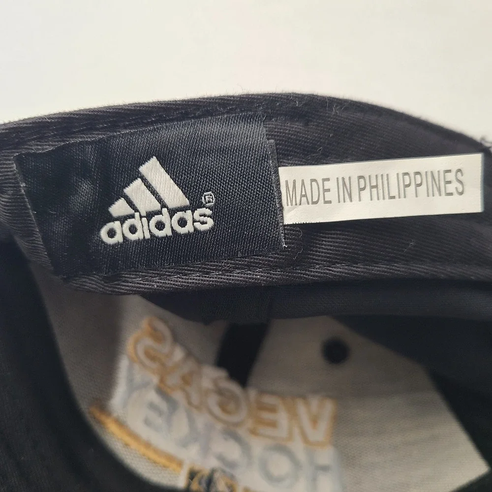 Vegas Golden Knights Hat Adjustable Adidas Black NHL 2018 Stanley Cup Final‎ Men